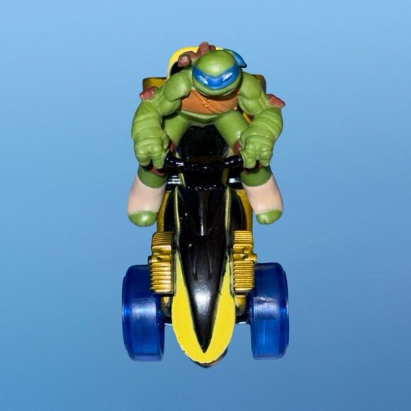 2014 Viacom Teenage Mutant Ninja Turtles TMNT Leonardo 2.5" Diecast Car A21 - Picture 2 of 9